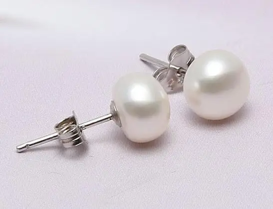 Очаровательные 3 пары в партии настоящие серьги из натурального пресноводного