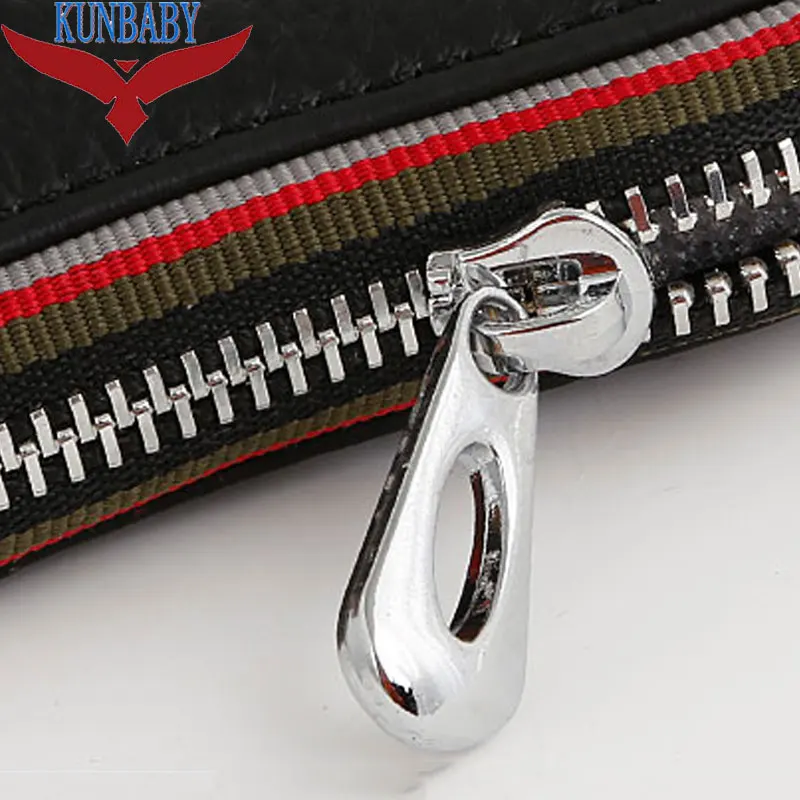 KUNBABY бумажники для автомобильных ключей из натуральной кожи чехол на молнии