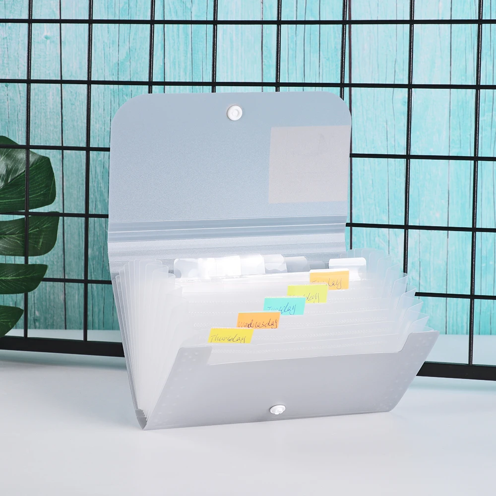 13 карманов расширяющаяся папка для файлов A6 держатель документов документы