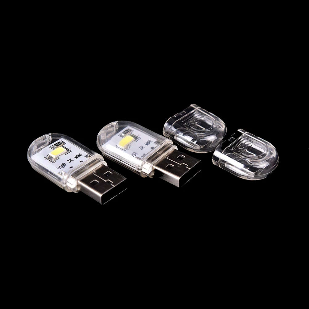 Мини USB Светодиодная лампа для чтения ночсветильник кемпинга ПК ноутбуков