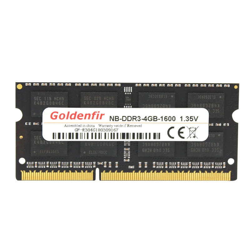 Goldenfir DDR3 2 ГБ/4 ГБ 1066 МГц 1333 1600 МГц|Оперативная память| |