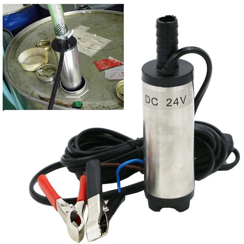 Погружной насос DC12V/24 V для дизельного топлива масла воды 12L/мин