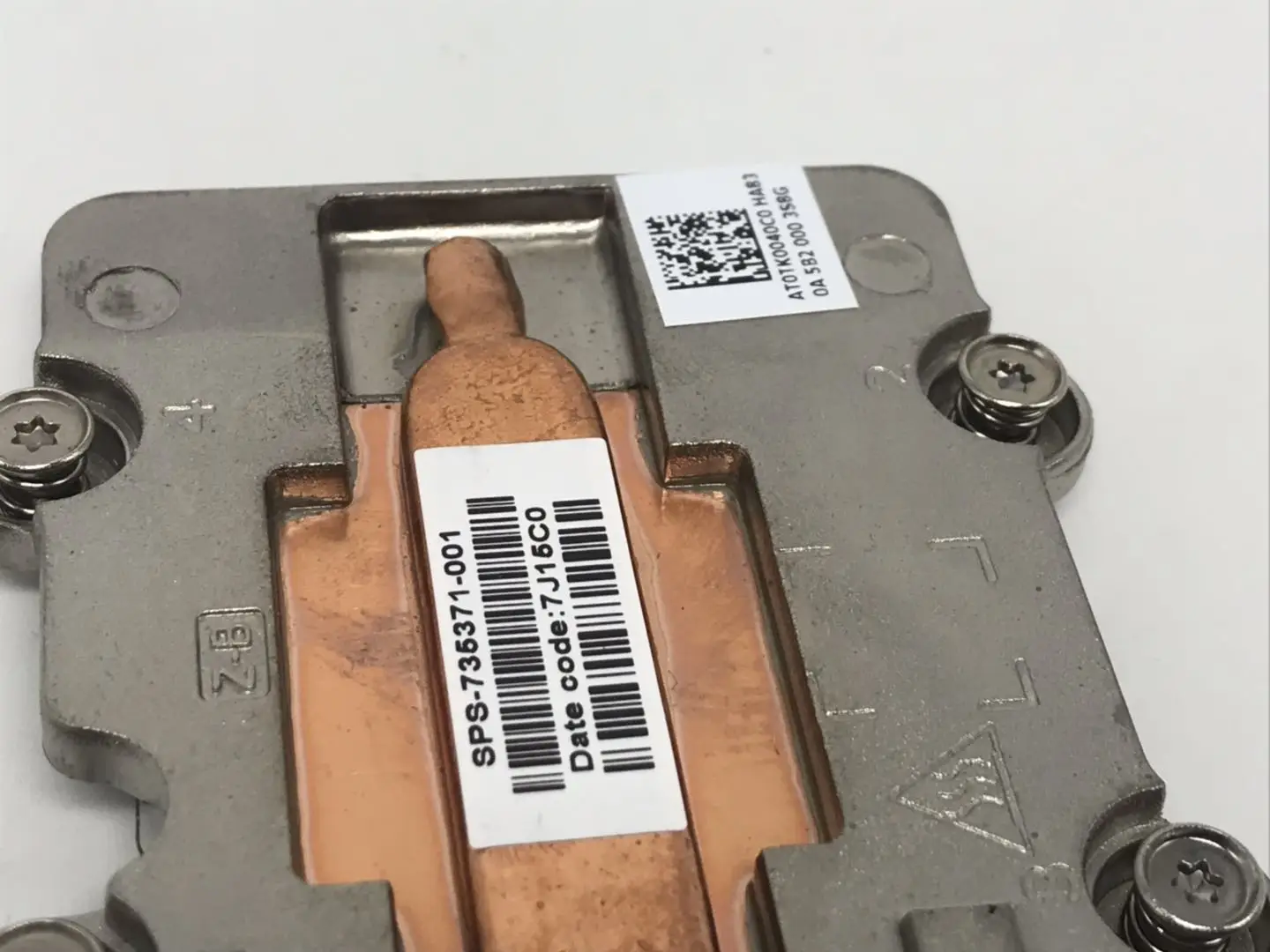 Новый оригинальный радиатор для ноутбука CPU вентилятор охлаждения HP ZBOOK 17