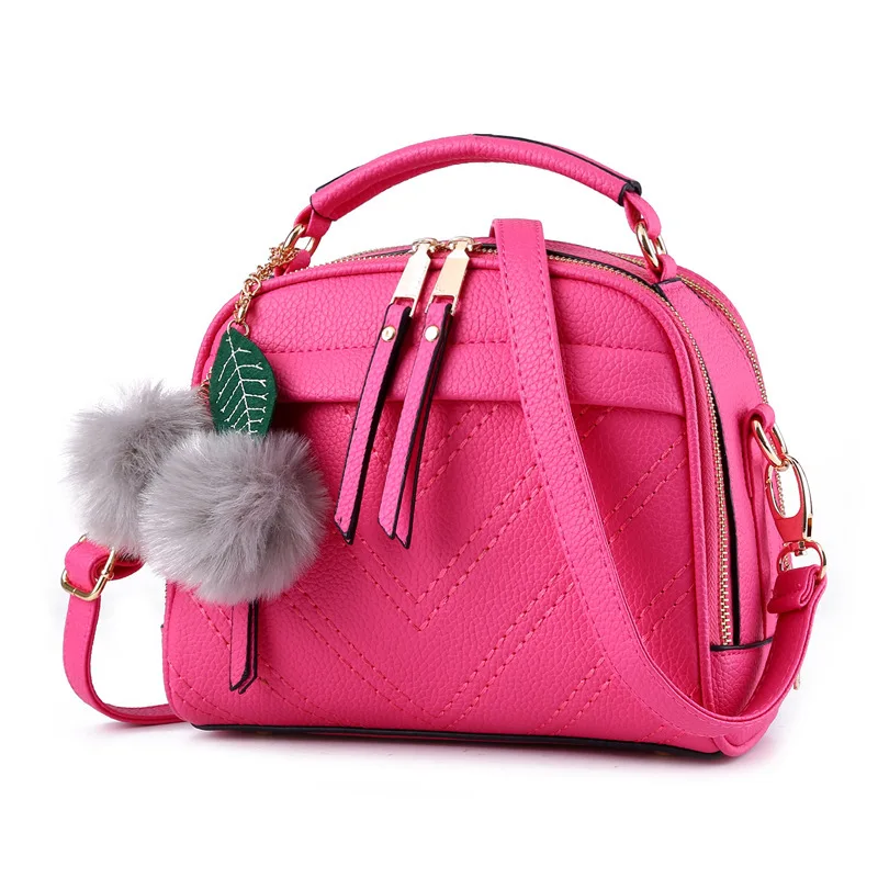Случайные Женщины Сумка На Плечо Конфеты Цветов Лоскут Кожаная Crossbody Сумки Для