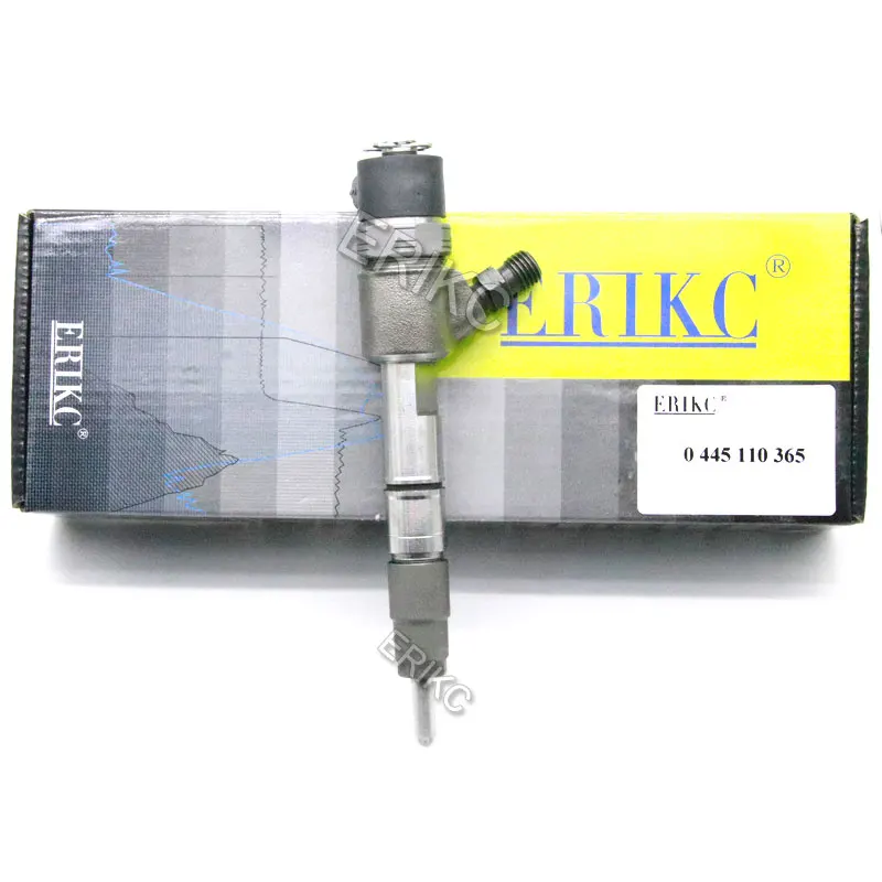 

ERIKC 0 445 110 365 топливный инжектор с общей топливной магистралью, адаптер 0445110365, электрический дизельный инжектор 0445 110 365, топливный инжектор с общей топливной магистралью