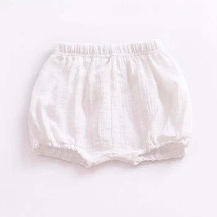 New Summer Kids Toddler Baby Beach Short Pants Cotton Linen Pants Casual Bottom PP Bloomer Nappy Cover