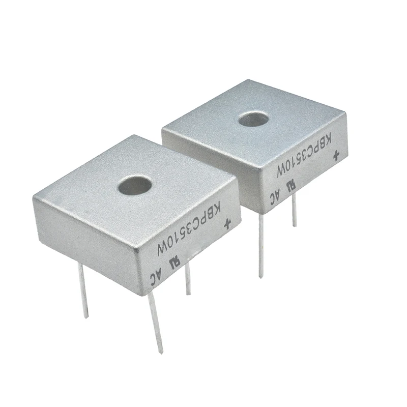 5 шт. диодный мостовой выпрямитель KBPC3510W KBPC3510 35A 1000V 4Pin мостовой выпрямитель