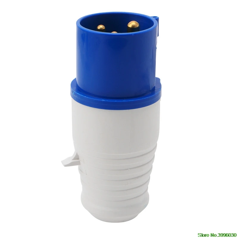 16 Amp 3 Pin промышленная вилка или розетка 220-250V всепогодный IP44 2P