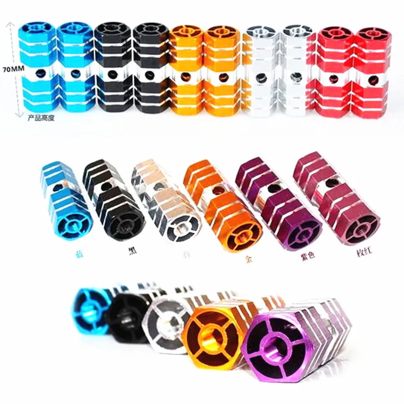 Горячая Распродажа 1 пара велосипедных BMX цилиндров из алюминиевого сплава 3/8 Axle