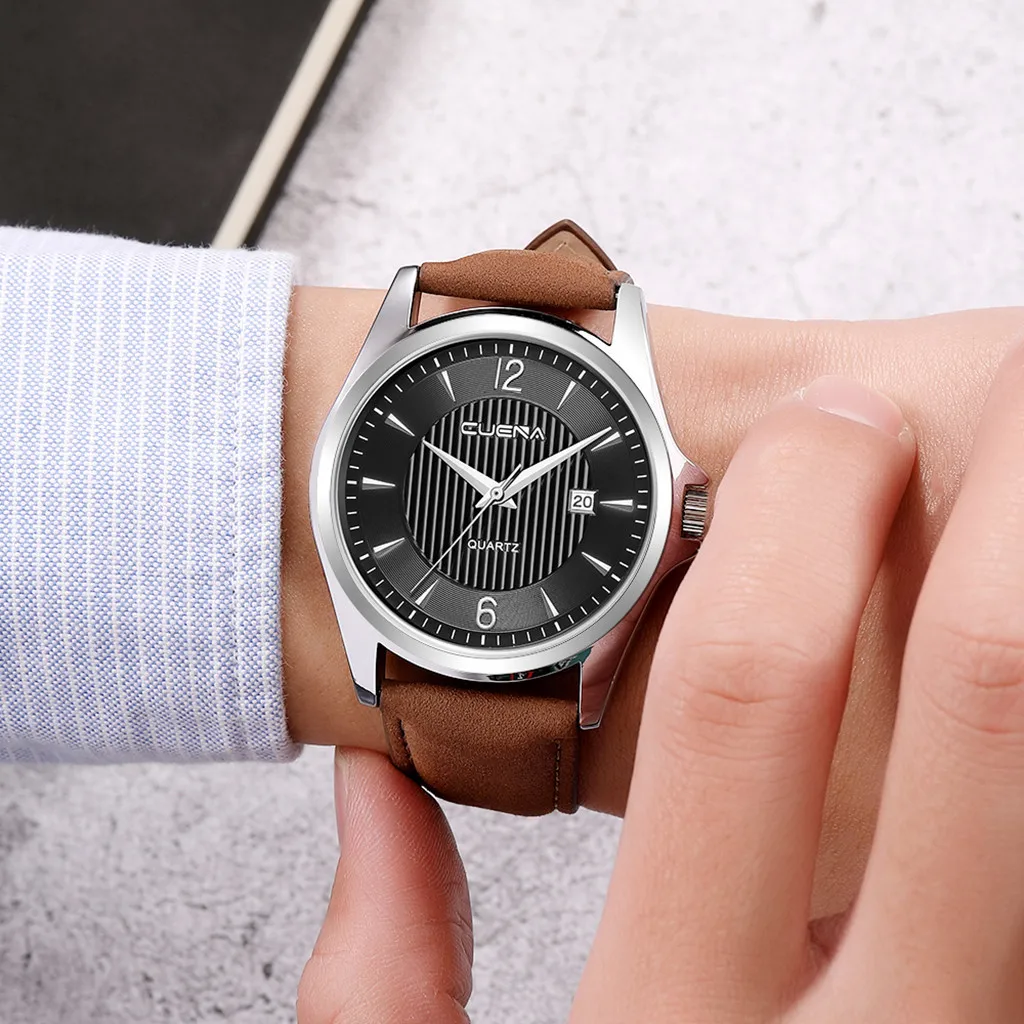 

Men Watch Luxury Quartz Stainless Steel Dial Casual Bracelet Watch Mens new arrival in men wrist watches relogio masculino