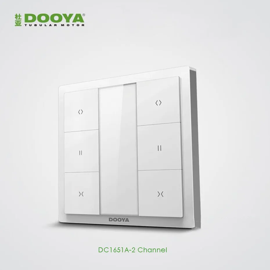 Dooya DC1650A одноканальный/DC1651A двухканальный настенный излучатель, для Dooya DT360/DT52/KT82/KT320 двигатель, автоматический контроль штор