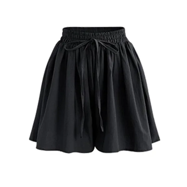 Suvance Summer Casual 6 Solid Color Patchwork Big Size M-6xl Loose Elastic Women Shorts | Женская одежда