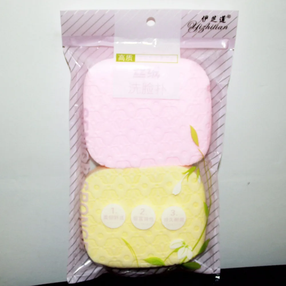 Очищение лица губки антибактериальные макияж женщин мягкий натуральный