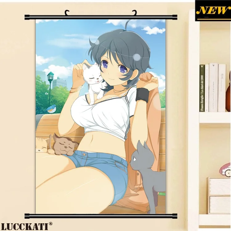 40X60 см Senran Kagura Burst новые волнистые игры, сексуальные лоли, игрушки, мультфильм, аниме, настенные фотообои плакат в рулоне, холст, живопись - Цвет: V