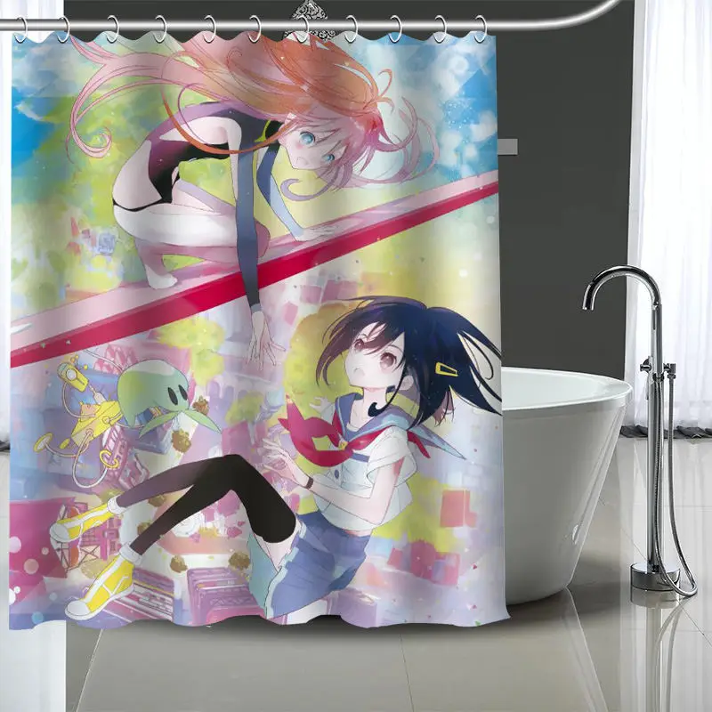 Новые Заказные флипперы занавески полиэстер ванная комната водонепроницаемая