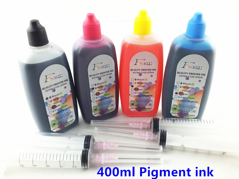 Пигментные чернила для Epson Stylus XP-101 XP-201 XP-204 XP-401 XP-411 XP-211 XP-214 принтер рабочей силы