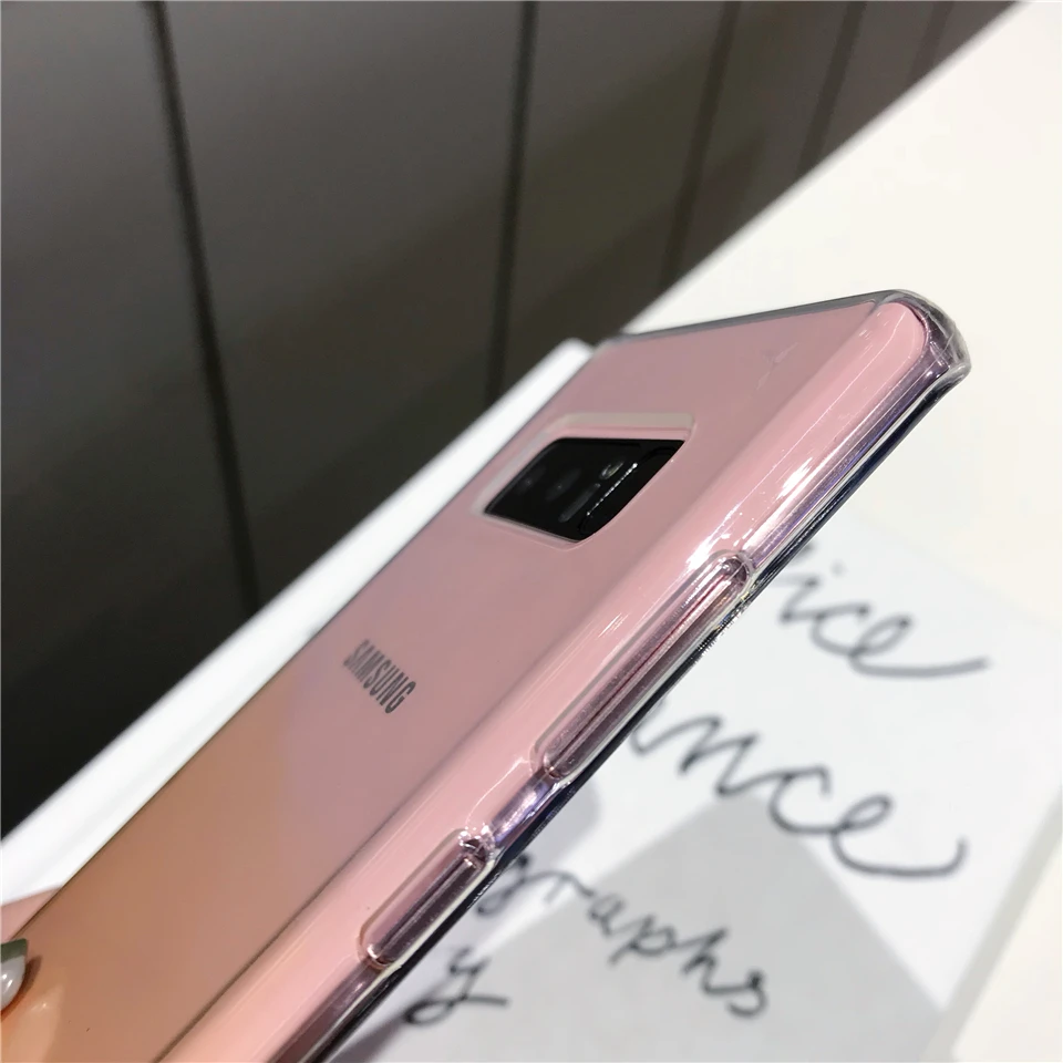 Gradient Case For Samsung Galaxy S10 S10E Note 9 8 S8 Plus S9 A10 A30 A40 A50 A60 A70 M10 M20 M30 Phone Cases TPU Soft Cover |