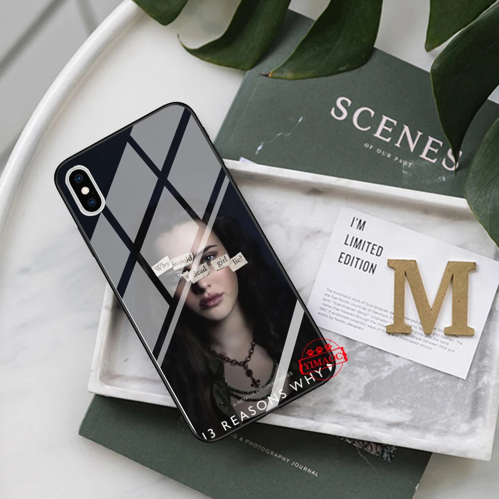YIMAOC 13 причин почему новый дизайн стеклянный чехол для телефона Apple iPhone XR X XS Max 6 6S 7 8