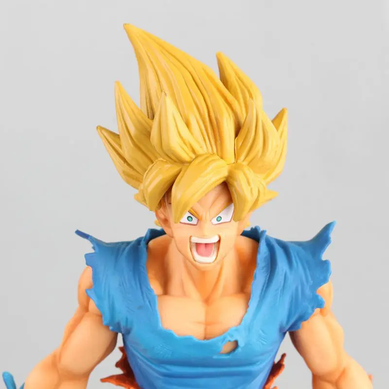 Huong аниме 23 см Драконий жемчуг Z Кисть Супер SaiYan Сон Гоку шар ПВХ фигурка игрушка