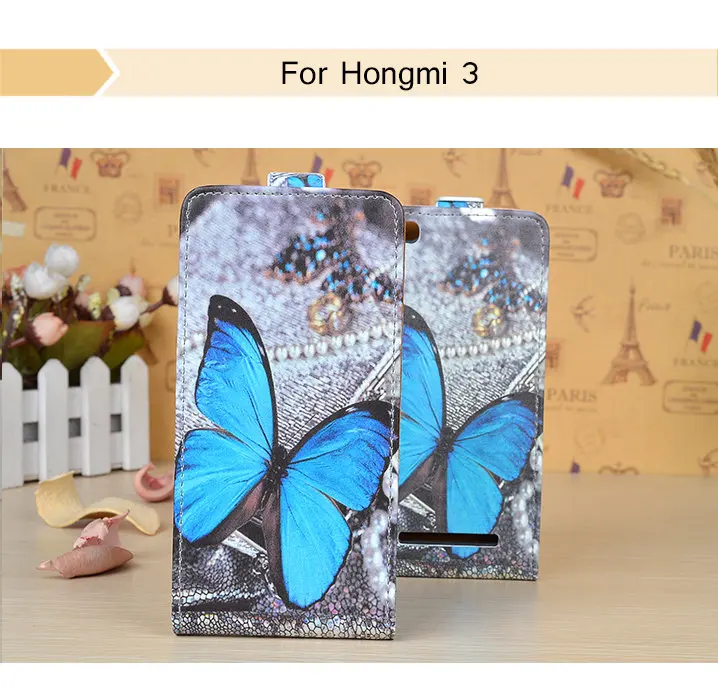 Накладка для Xiaomi Redmi 3/красный рис 3/Hongmi 3 Чехол Флип Кожа PU телефон Сумки