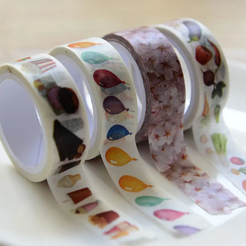 1.5cm*5 m Beautiful girl cartoon washi tape photo album Scrapbook Adhesive animal decorative diy Handmade Gift Card tool | Дом и сад