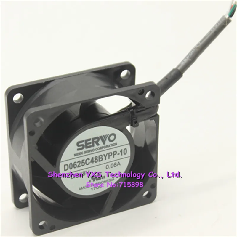 D0625C48BYPP-10 083180A 104 6 см 6025 60*60*25 мм DC 48V 0.08A водонепроницаемый вентилятор охлаждения |