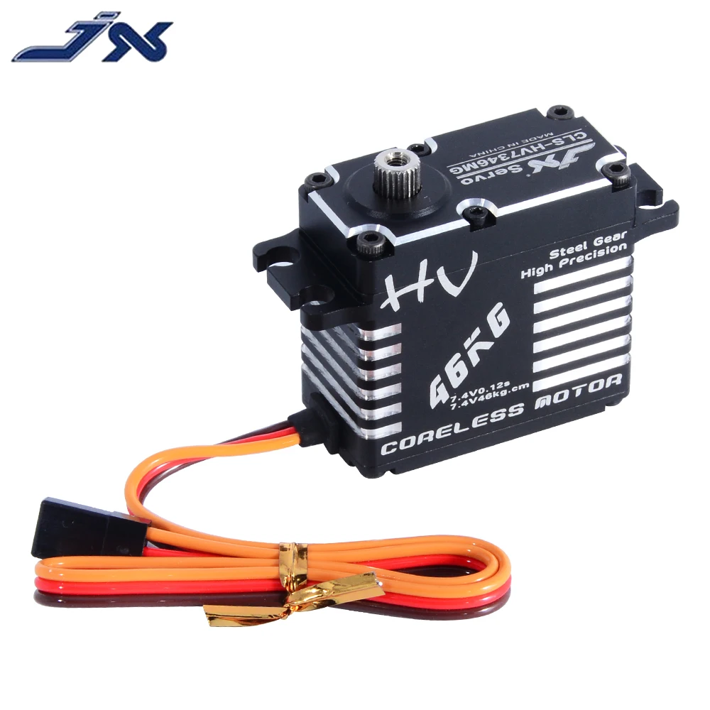 JX CLS HV7346MG 6 7 4 V 46 кг Водонепроницаемый HV Сталь Шестерни полный ЧПУ Алюминиевый