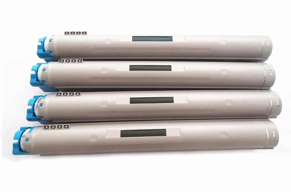 Картридж с тонером kcmy для лазерного принтера OKI C9850 C9800 MFP C9600 C9650 A3 4 шт./компл. |