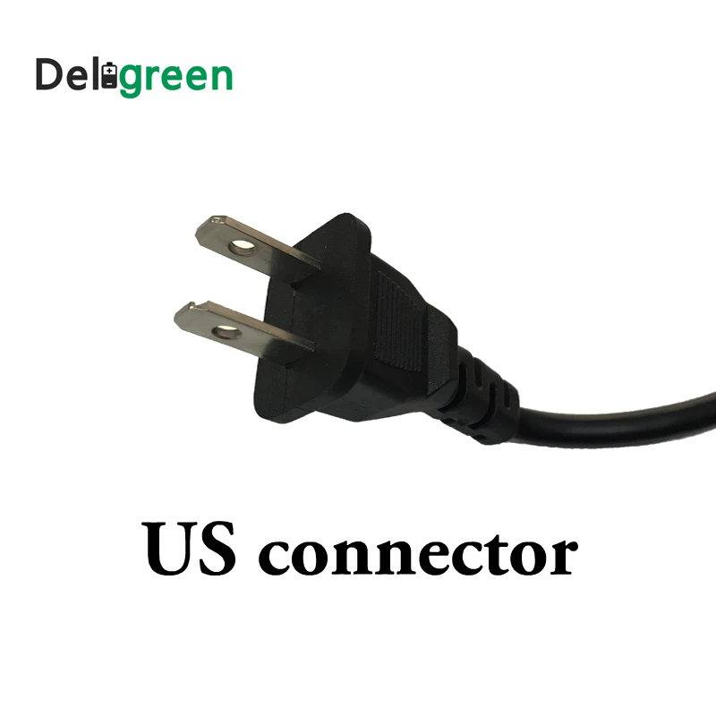US plug Deligreen 29,4 в 2 а батарея Ховерборд зарядное устройство литий-ионный LiNCM зарядное устройство для 7 серии Электрический зарядное устройство для самобалансирующегося скутера - Цвет: US plug
