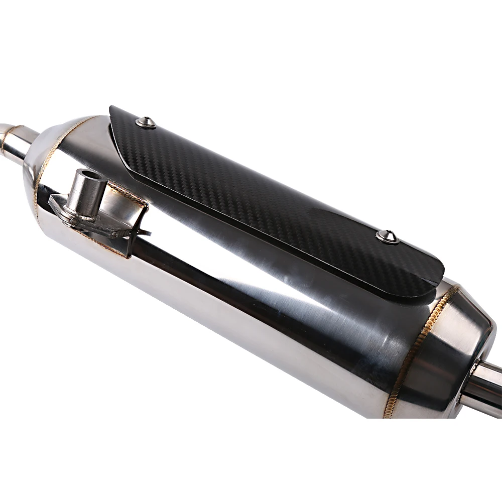 SMOK для YAMAHA NVX 155 NVX155 Aerox155 Aerox 155 мотоцикл из нержавеющей стали углеродного волокна глушитель выброса выхлопных газов труба печать логотип