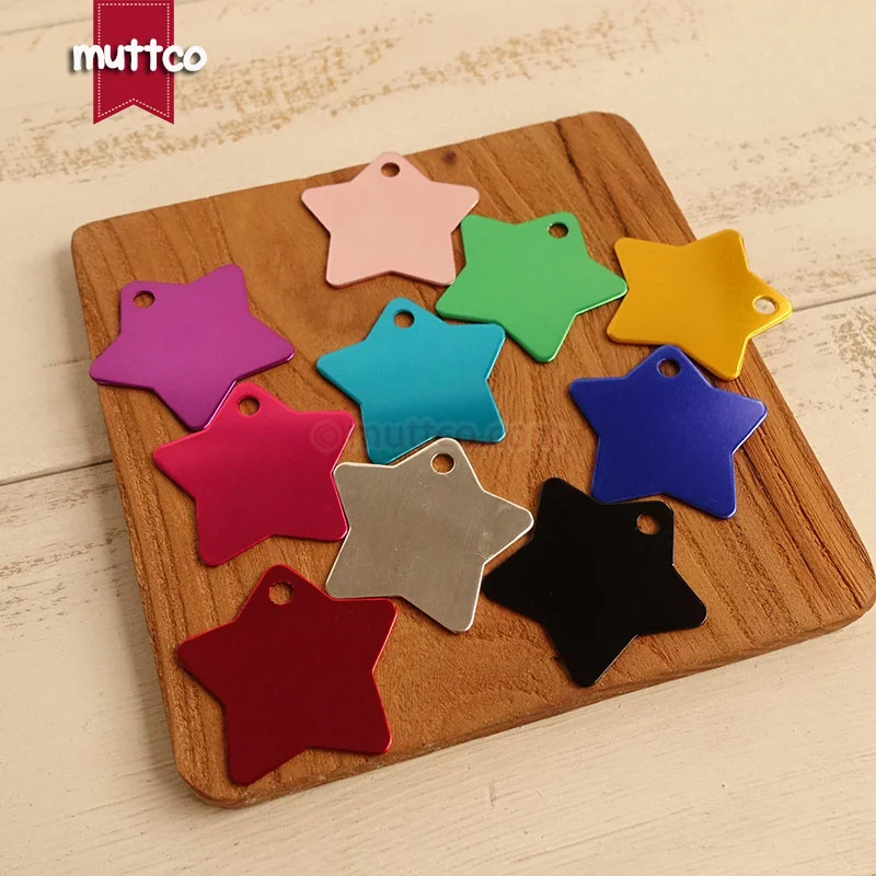 100 шт./лот Бесплатная доставка простая металлическая Пустая Алюминиевая бирка