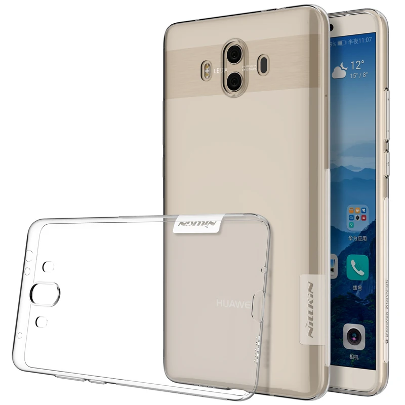Для Huawei Mate 10 чехол Nillkin прозрачный мягкий Силиконовый ТПУ для Mate10 5 9 дюймов задняя