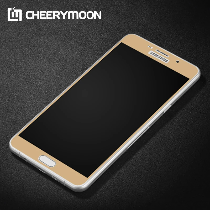 Полное покрытие изогнутая для samsung Galaxy S7 A5 A7 A9 C7 On5 записная книжка экрана 4 5 A510