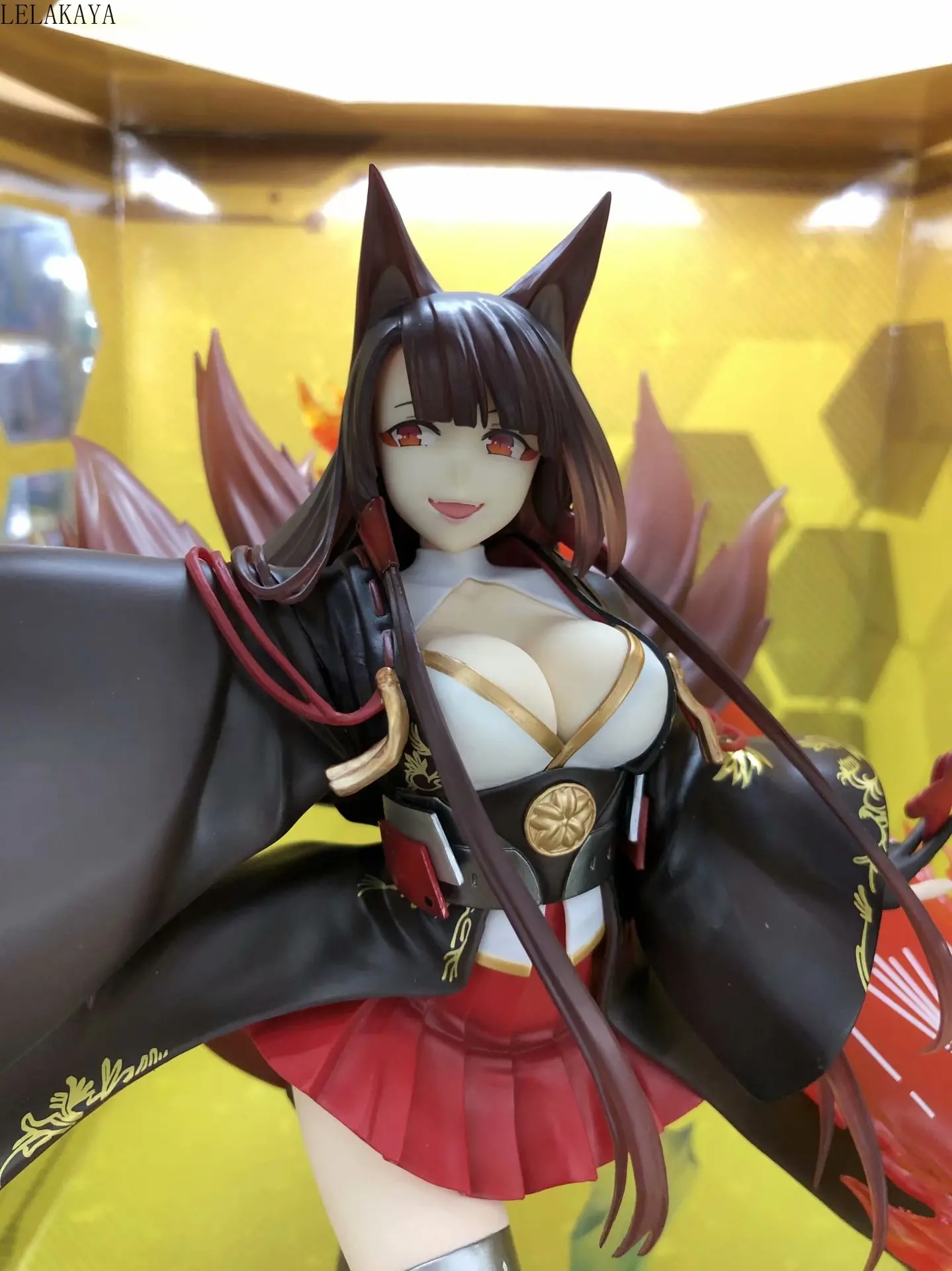 10'' Japanese Anime Azur Lane Game Akagi 1/7 Scale Pre-painted PVC Sexy Girl Action Figure Collectible Model Toy Brinquedos 26cm