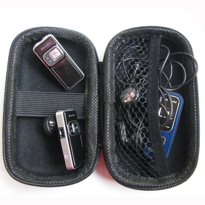 Красочная сумка для наушников на молнии защиты наушников/usb кабель органайзер