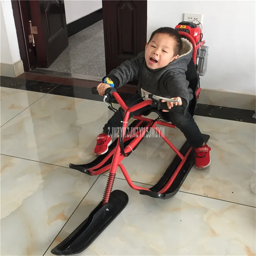 Снегоход Электрический бензиновый аттракцион лыжный автомобиль детская игровая