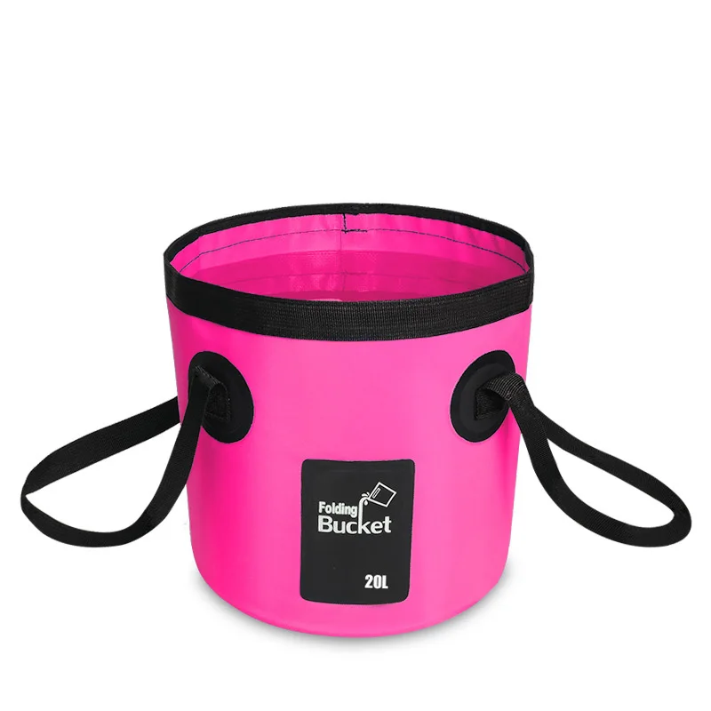 New mesh folding bucket outdoor supplies fishing portable 12L 005 | Дом и сад