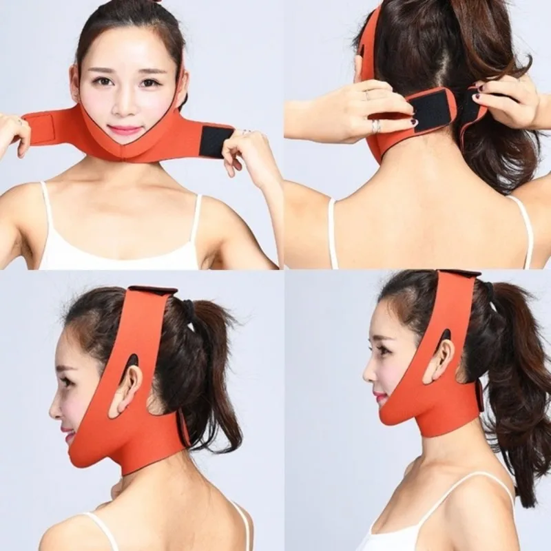

Face Slimming Bandage Face Slim V-Line Lift Up Tool Cheek Chin Neck Slimming Thin Belt Strap Beauty Delicate Facial Thin Tools
