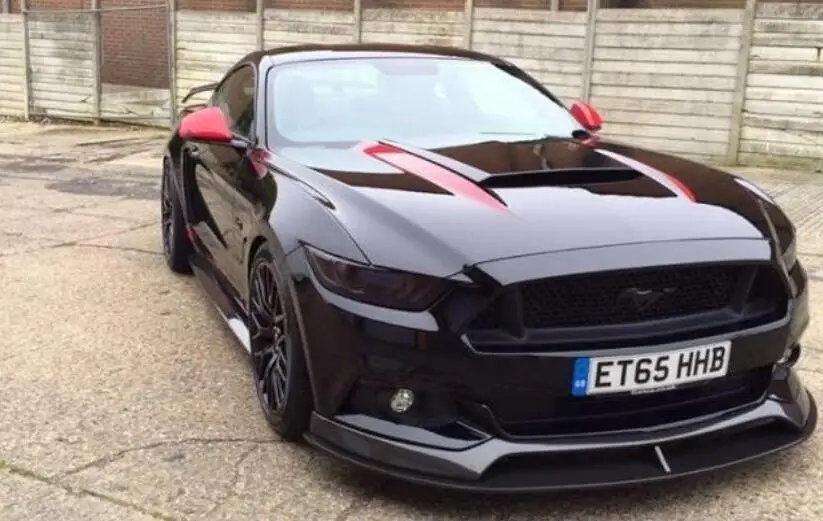 Углеродное волокно/ABS автомобильный передний бампер спойлер для губ авто