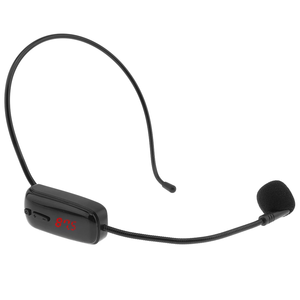 Универсальный портативный FM беспроводной микрофон гарнитура мегафон радио для