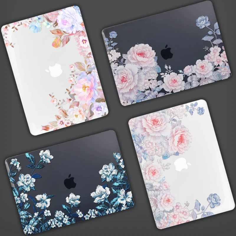 Sanforin Цветок защитный жесткий чехол для старых MacBook Pro 13 3 дюймов (A1278 CD ROM) цветочным