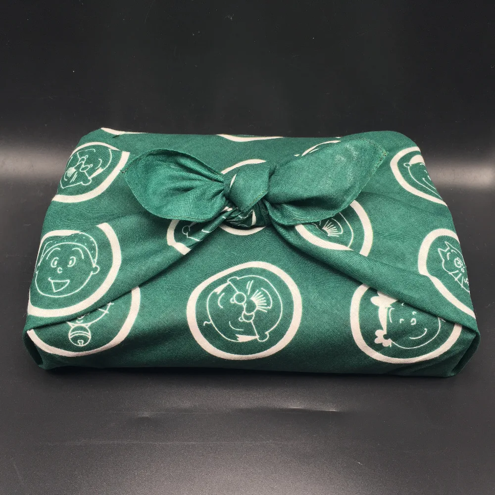 Ткань для упаковки в японском стиле цветок вишня фрукты геометрия 170119K цветной