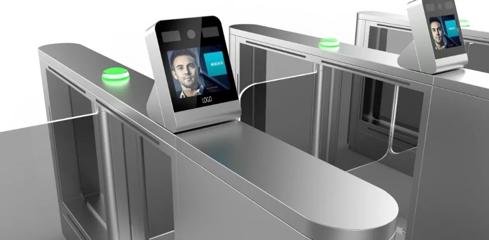 NFC Cecurity Entrance check in/out time recording attendance with fingerprint/Facial identification ID/passport barcode scanner |