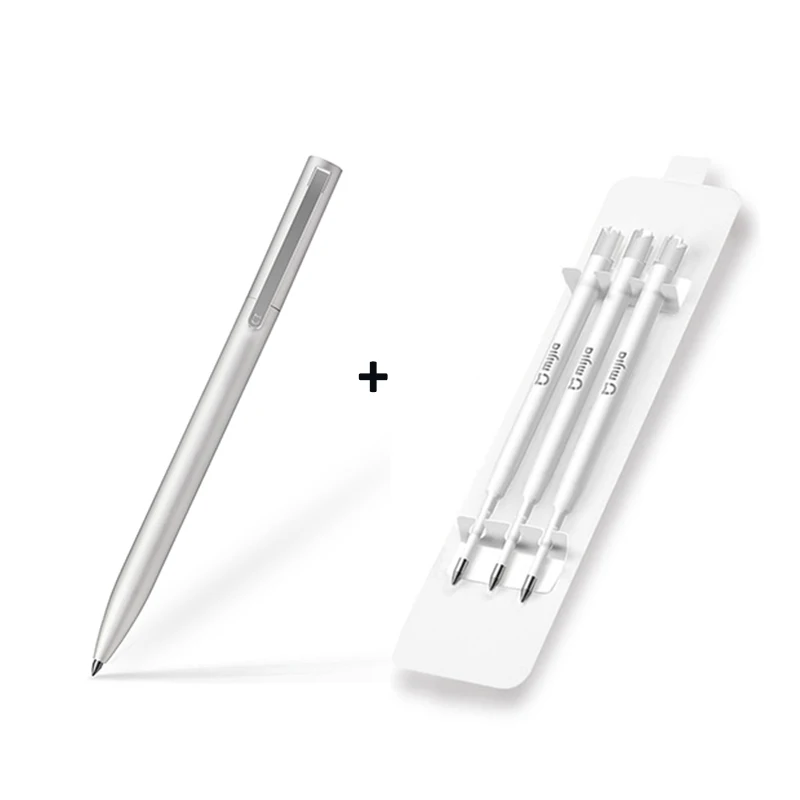 Sliver add Refill Xiaomi Mijia металлический знак Mijia чернила Япония Прочный знак 0,5 мм металлический PREMEC Швейцария заправка - Цвет: Sliver add Refill