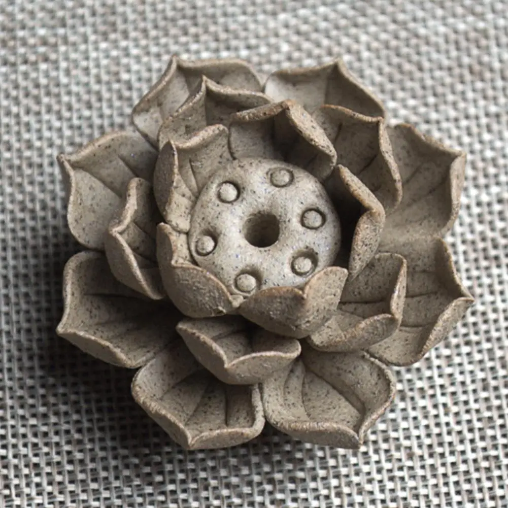 Adeeing керамическая горелка для благовоний палка держатель в виде лотоса