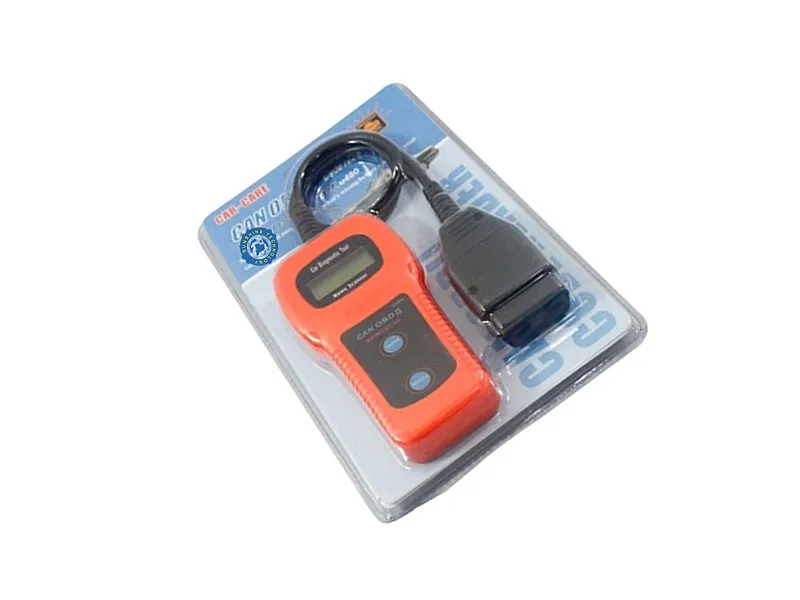 Новый U480 работает на всех 1996 OBD2 OBDII CAN BUS Code Reader сканер двигателя автомобильный