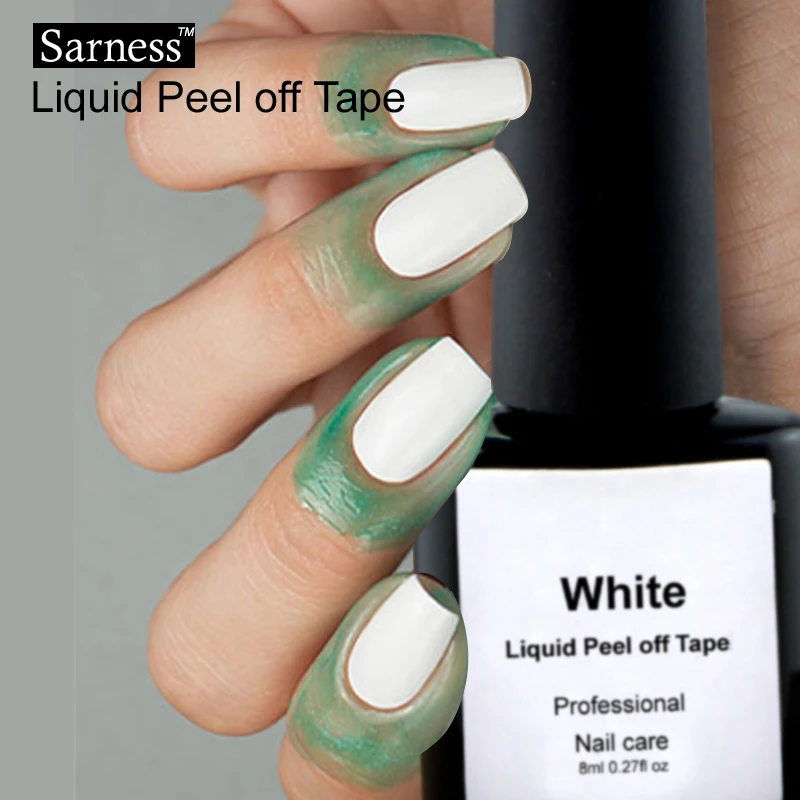 Sarness гель для ногтей защитник кожи клей жидкий латекс Peel Off UV Гель лак жидкости