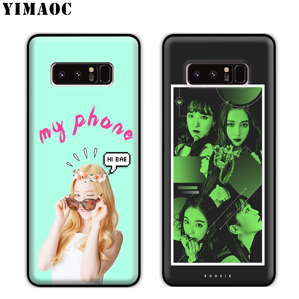 YIMAOC красный бархат Красный мягкий силиконовый чехол для samsung Galaxy Note 10 Plus 9 8 A9 A8 A6 2018