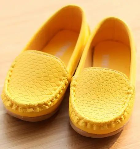 Обувь для девочек новинка 2016 года детская обувь маленькие кожаные мокасины