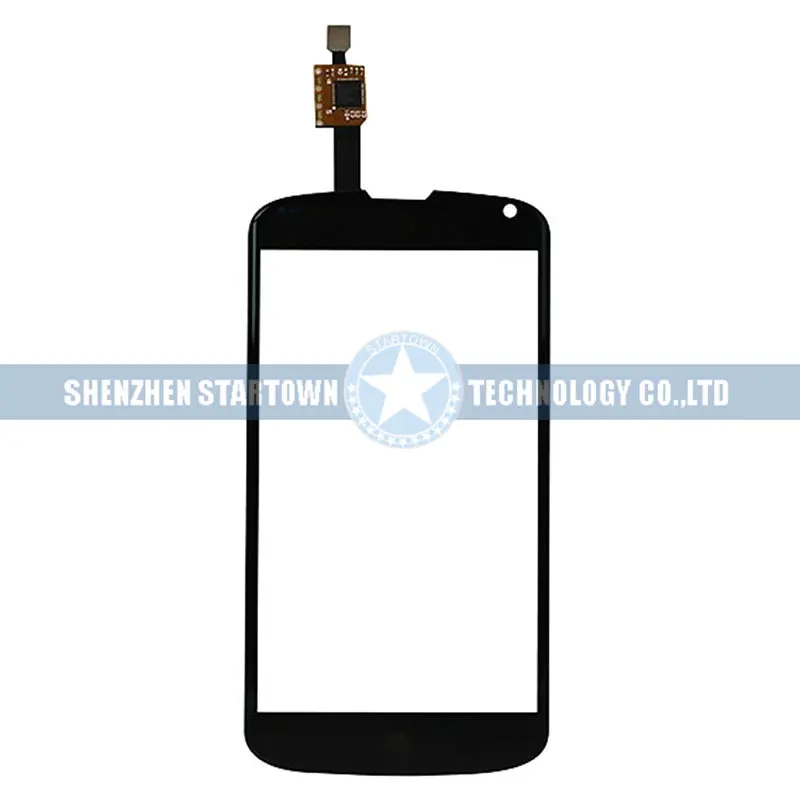 10 шт./лот Новый черный дигитайзер сенсорный экран Замена для Google LG Nexus 4 E960